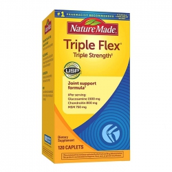 Tpbvsk bổ khớp Nature Made Triple Flex, Chai 120 viên Tpbvsk bổ khớp Nature Made Triple Flex, Chai 120 viên