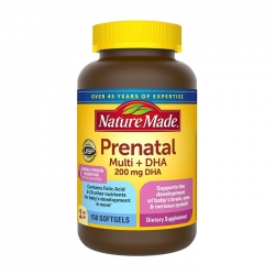 Tpbvsk cho  bà bầu Nature Made Prenatal Multi + DHA New Look, Hộp 150 viên Tpbvsk cho  bà bầu Nature Made Prenatal Multi + DHA New Look, Hộp 150 viên