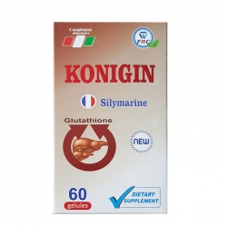 Tpbvsk giải độc gan Phytextra Konigin Silymarin 500mg, Glutathione 300mg Tpbvsk giải độc gan Phytextra Konigin Silymarin 500mg, Glutathione 300mg