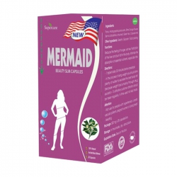Tpbvsk giảm cân Mermaid Beauty Slim Capsules, Hộp 30 viên