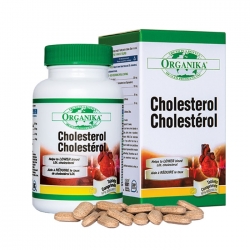 Tpbvsk giảm cholesterol, mỡ máu, huyết áp Organika Cholesterol, Chai 60 viên Tpbvsk giảm cholesterol, mỡ máu, huyết áp Organika Cholesterol, Chai 60 viên