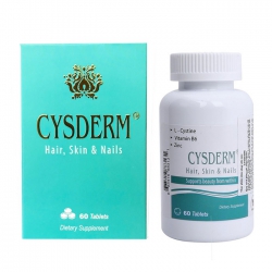Tpbvsk giúp đẹp da, tóc mong Nature Gift Cysderm Hair, Skin, Nails, Chai 60 viên Tpbvsk giúp đẹp da, tóc mong Nature Gift Cysderm Hair, Skin, Nails, Chai 60 viên