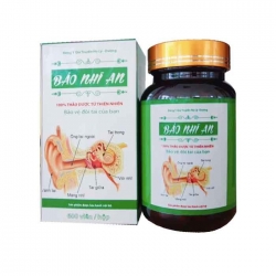 Tpbvsk giúp giảm ù tai, cải thiển thính lực Bảo Nhỉ An, Hộp 600 viên