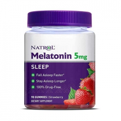 Tpbvsk giúp ngủ ngon Natrol Gummies Melatonin, Chai 90 viên Tpbvsk giúp ngủ ngon Natrol Gummies Melatonin, Chai 90 viên
