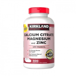 Tpbvsk Kirkland Calcium Citrate With Magnesium and Zinc