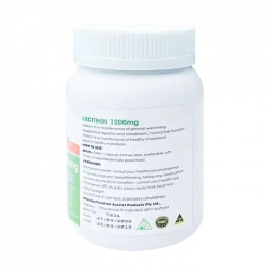Tpbvsk mầm đậu nành AugoldHealth Lecithin 1200mg, Hộp 100 viên Tpbvsk mầm đậu nành AugoldHealth Lecithin 1200mg, Hộp 100 viên