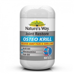 Tpbvsk Nature's Way Joint Restore Osteo Krill, Chai 50 viên