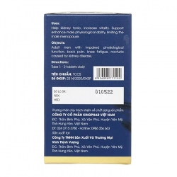 Tpbvsk sinh lý nam Kingphar Hàu Plus, Chai 40 viên