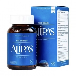 Tpbvsk sinh lý nam sâm Alipas New, Lọ 60 viên Tpbvsk sinh lý nam sâm Alipas New, Lọ 60 viên