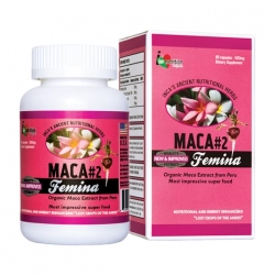 Tpbvsk sinh lý nữ Maca 2 Femina, Chai 60 viên Tpbvsk sinh lý nữ Maca 2 Femina, Chai 60 viên