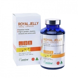 Tpbvsk Sữa ong chúa Careline Royal Jelly 1000mg, Chai 300 viên Tpbvsk Sữa ong chúa Careline Royal Jelly 1000mg, Chai 300 viên