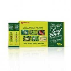 Tpbvsk thanh nhiệt Nam Dược Live Cool, Hộp 10 gói