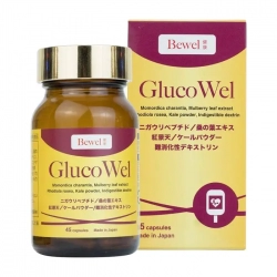Tpbvsk tiểu đường Bewel Glucowel, Chai 45 viên Tpbvsk tiểu đường Bewel Glucowel, Chai 45 viên
