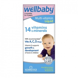 Tpbvsk Vitabiotics Wellbaby Multivitamin Liquid, Hộp 150ml Tpbvsk Vitabiotics Wellbaby Multivitamin Liquid, Hộp 150ml