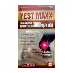 Tpbvsk xương khớp Yest Maxx, Hộp 60 viên