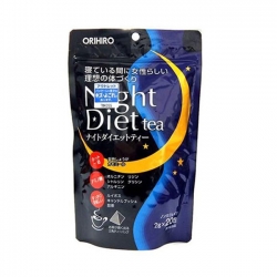 Tpbvsk Trà giảm cân Orihiro Night Diet, Hộp 20 gói