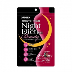 Trà giảm cân Orihiro Night Diet Tea Beauty | Túi 16 gói x 2g Trà giảm cân Orihiro Night Diet Tea Beauty | Túi 16 gói x 2g