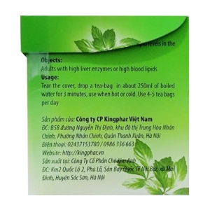Giảo Cổ Lam Extra Kingphar 25 túi x 2g - Hỗ trợ bảo vệ gan, giảm mỡ máu