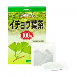 Trà Ginkgo Biloba Orihiro 26 túi x 2g - Hỗ trợ trí nhớ, bổ não Trà Ginkgo Biloba Orihiro 26 túi x 2g - Hỗ trợ trí nhớ, bổ não