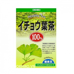 Trà lá bạch quả hỗ trợ trí nhớ Orihiro 26 gói Trà lá bạch quả hỗ trợ trí nhớ Orihiro 26 gói