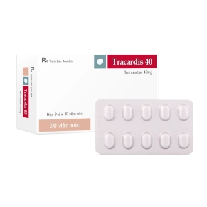 Tracardis 40 TV.Pharm 3 vỉ x 10 viên (Telmisartan)