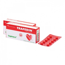 Trafedin 10mg Traphaco 3 vỉ x 10 viên - Thuốc huyết áp Trafedin 10mg Traphaco 3 vỉ x 10 viên - Thuốc huyết áp