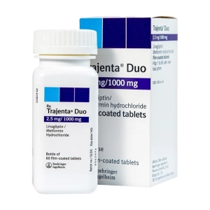Trajenta Duo 2.5mg/1000mg Boehringer Ingelheim 60 viên (Linagliptin + Metformin hydrochloride)