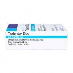 Trajenta Duo 2.5mg/850mg Boehringer Ingelheim 3 vỉ x 10 viên