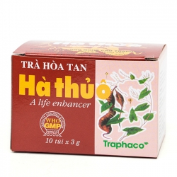 Traphaco Trà hà thủ ô, Hộp 10 gói x 3gr