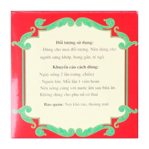 Trật Đả Hoàn TM Trang Minh 1 viên x 10g - Hỗ trợ giảm đau, sưng do té ngã