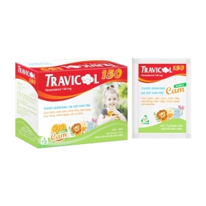 Travicol 150 TV.Pharm 30 gói x 1.5g (Paracetamol)