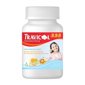 Travicol 325 TV.Pharm chai 200 viên (Paracetamol)