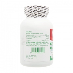 Travicol FLU TV.Pharma, Chai 100 viên Travicol FLU TV.Pharma, Chai 100 viên