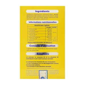 Trical Francese Lustrel Laboratories 2 vỉ x 15 viên - Bổ sung canxi, loãng xương