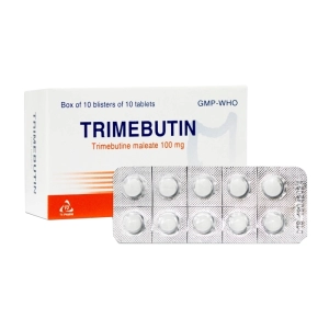 Trimebutin 100mg TV.Pharm 10 vỉ x 10 viên (Trimebutin maleat)