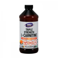 Triple Strength L-Carnitine Now 473ml - Hỗ trợ giảm cân hiệu quả