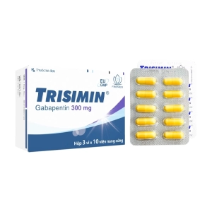 Trisimin 300mg Fremed 3 vỉ x 10 viên (Gabapentin)