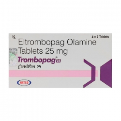 Trombopag 25mg Natco 4 vỉ x 7 viên Trombopag 25mg Natco 4 vỉ x 7 viên