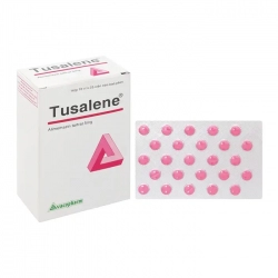 Tusalene 5mg Vacopharm 10 vỉ x 25 viên - Thuốc trị ho, viêm mũi dị ứng Tusalene 5mg Vacopharm 10 vỉ x 25 viên - Thuốc trị ho, viêm mũi dị ứng