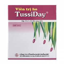 TussiDay OPC 10 vỉ x 10 viên - Viên trị ho TussiDay OPC 10 vỉ x 10 viên - Viên trị ho