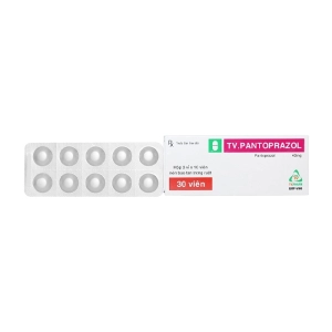 TV.Pantoprazol 40mg TV.Pharm 3 vỉ x 10 viên (Pantoprazol)