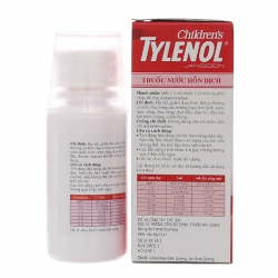 Thuốc hạ sốt cho trẻ Tylenol Childrens 60ml Thuốc hạ sốt cho trẻ Tylenol Childrens 60ml