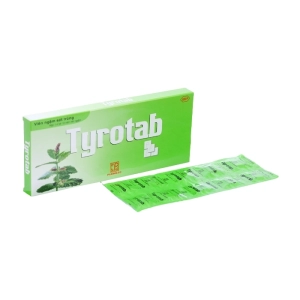 Tyrotab Pharmedic 1 vỉ x 10 viên