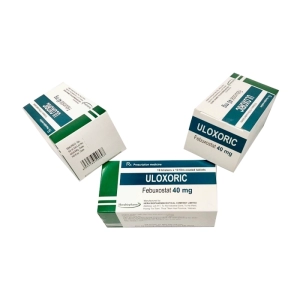 Uloxoric 40mg Herabiopharm 10 vỉ x 10 viên (Febuxostat)