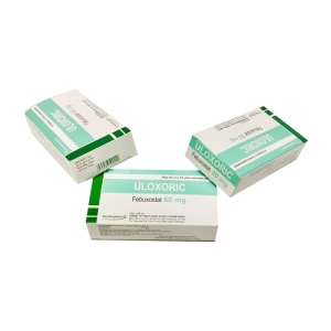 Uloxoric 80mg Herabiopharm 3 vỉ x 10 viên (Febuxostat)