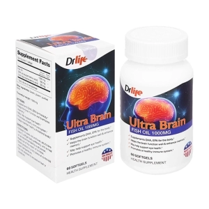 Ultra Brain Drlife 60 viên - Bổ sung EPA, DHA