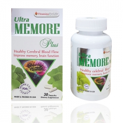 Viên tuần hoàn máu não Ultra Memore Plus Vitamins For Life