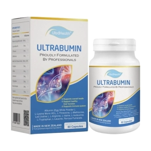 Ultrabumin UltraHealth New Zealand 60 viên - Hỗ trợ bổ sung một số Acid Amin