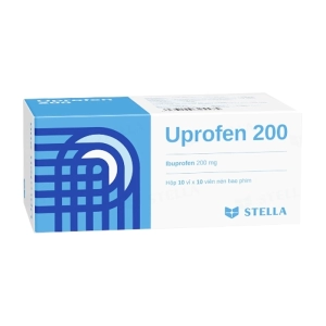 Uprofen 200 Stellapharm 10 vỉ x 10 viên (Ibuprofen)