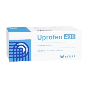 Uprofen 400 Stellapharm 10 vỉ x 10 viên (Ibuprofen)